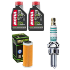 KTM 450 SMR 08-12 / SX-F 07-12 olej+filtr+świeca