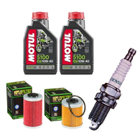 KTM XC 525 ATV QUAD 08-11 olej+filtr+świeca-55650