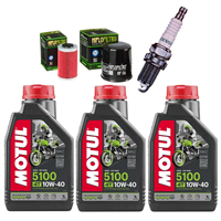 KTM 640 DUKE / LC-4 02-06 olej+filtr+świeca