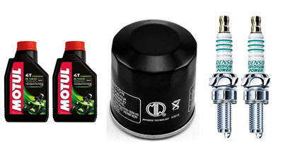 KAWASAKI 650 ER-6N ER-6F 07-14 olej+filtr+świece-20377