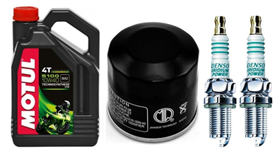 HONDA VTR 1000 SP-2 (RC51) 02-06 olej+filtr+świece-20433