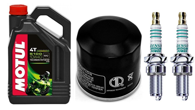 HONDA XL 1000 V VARADERO 03-13 olej+filtr+świece-20437
