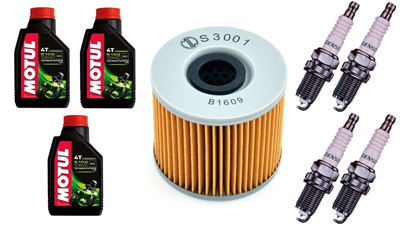 SUZUKI GSF 400 BANDIT 90-92 olej+filtr+świece-20488