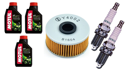 YAMAHA XS 400 82-91 olej+filtr+świece-20545