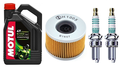 HONDA CX 650 TC-D TURBO (RC16) olej+filtr+świece-31337