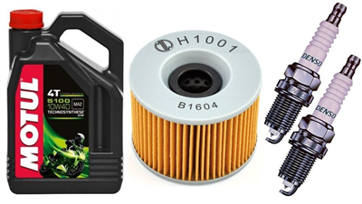 KAWASAKI Z440 A C D H LTD 80-86 olej+filtr+świece-31356