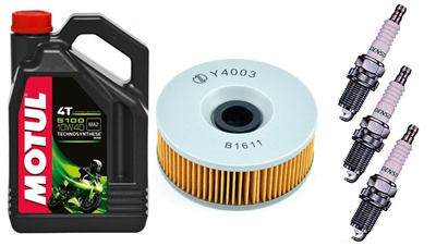 YAMAHA XS 850 80-82 olej+filtr+świece-31713