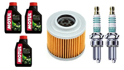 BMW F 650 CS GS FUNDURO DAKAR olej+filtr+świece-52926