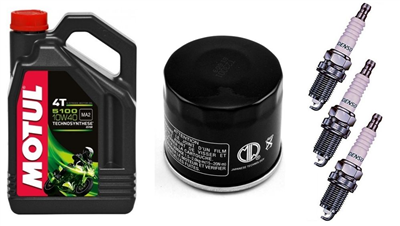 TRIUMPH DAYTONA 955 / SPRINT 955 olej+filtr+świece-31825