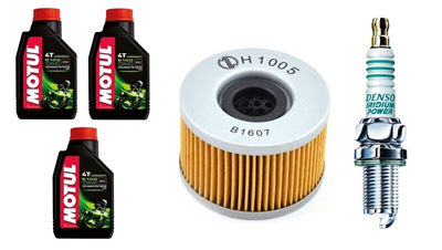 HONDA TRX 680 FOUR-TRAX RINCON olej+filtr+świeca-31835