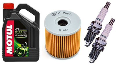 HYOSUNG 650 GV AQUILA / GT COMET olej+filtr+świece-31844