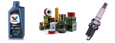 BMW R 100 GS / R / RS / RT / MYS olej+filtr+świece-15054