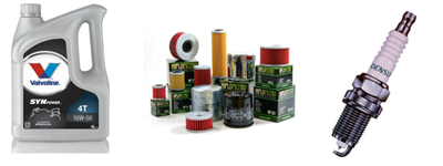 SUZUKI GSX-R 750 96-07 olej+filtr+świece-15259