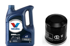 Olej VALVOLINE DURABLEND 4T 10W40 4L + dowolny filtr oleju MIW (MEIWA)