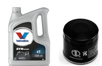 Olej VALVOLINE SYNPOWER 4T 10W40 4L +  filtr oleju MIW S3011 (HF138)-16875