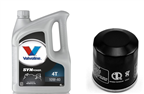 Olej VALVOLINE SYNPOWER 4T 10W40 4L +  filtr oleju MIW H1013 (HF303)