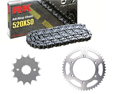 KAWASAKI KLE 500 06-07 zestaw napęd.owy RK JT-13056