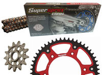 HONDA CRF 450 R 02-03 zestaw napęd-owy SPX RED-36107