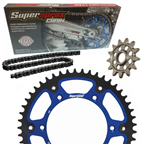 YAMAHA YZ 250 99-01 05-18 zestaw napęd-owy SPX BLU