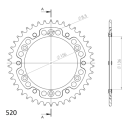HUSQVARNA SM 510 R 06-10 zestaw napęd-owy SPX-49919