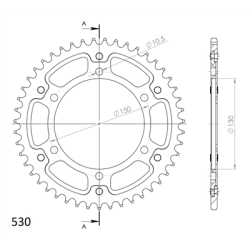YAMAHA GTS 1000 A AC 93-00 zestaw napęd-owy SPX-50216