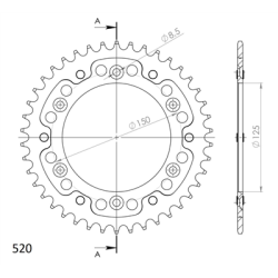 KTM LC-4 625 640 SMC 690 DUKE 400 zestaw napęd-owy-41072