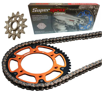 KTM SXF EXC 250 400 450 13/52 zestaw napęd-owy ORG-50611