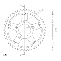 BMW HP4 S1000 RR 13-19 zestaw napęd-owy SUPERSPROX-50352