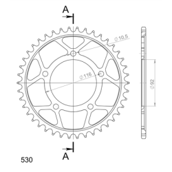 KAWASAKI ZX-14R NINJA ABS 13-20 zestaw napęd-owy-42583