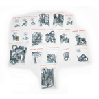 WM MOTOR WS5048 ZESTAW ŚRUB DO WSK 125 B3