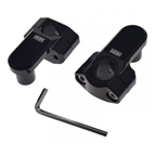 AW5144 PODWYŻSZENIE KIEROWNICY CZARNE 22,2/22/28,5