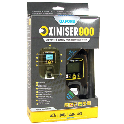 OXFORD ŁADOWARKA DO AKUMULATORÓW MOTOCYKLOWYCH OXIMISER 900-69719