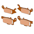 DELTA BRAKING DB2155 + DB2156 KLOCKI HAMULCOWE (zamiennik EBC FA443 + FA444)