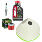 HONDA CRF 450 R 13-16 olej+filtry+świeca