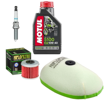 HONDA CRF 450 R 17-20 olej+filtry+świeca-69931