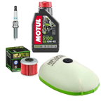 HONDA CRF 450 R 17-20 olej+filtry+świeca