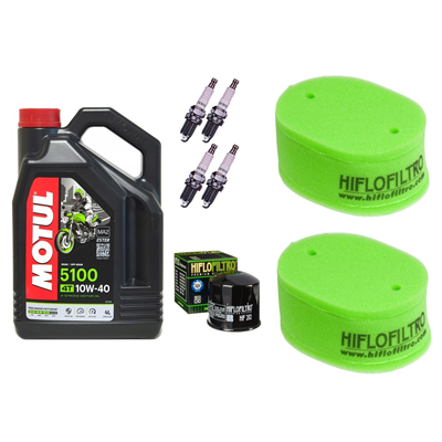 KAWASAKI VN 750 VULCAN 86-98 olej+filtry+świece-71868