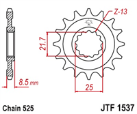 JT JTF1537.15 ZĘBATKA PRZÓD-70909