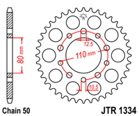 JT JTR1334.36 ZĘBATKA TYŁ-71794