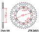 JT JTR245/3.42 ZĘBATKA TYŁ-71648
