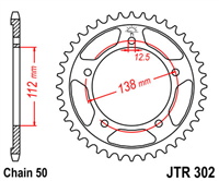JT JTR302.39 ZĘBATKA TYŁ-71597