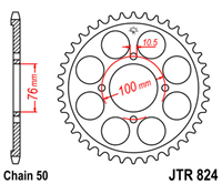 JT JTR824.46 ZĘBATKA TYŁ-71376