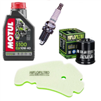 PIAGGIO X9 125 EVOLUTION 03-04 olej+filtry+świeca