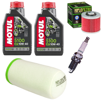 YAMAHA YFM 700 R RAPTOR 06- olej+filtry+świeca-69173