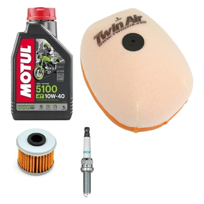 HONDA CRF 450 R 17-20 olej+filtry+świeca-72046