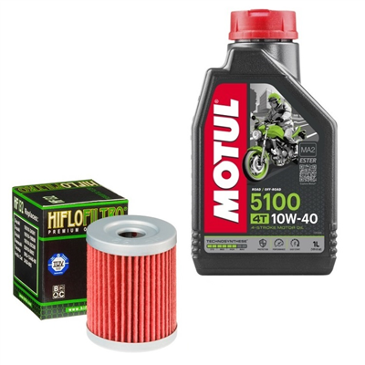 KAWASAKI KLX 125 L 03-06 olej+filtr-88250