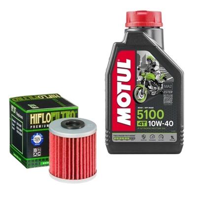 KAWASAKI KX-F KX 250 F 09-10 olej+filtr-89270