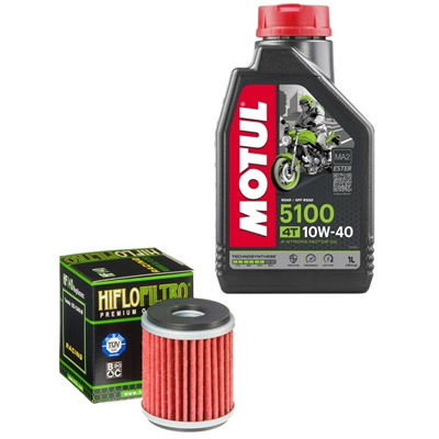 YAMAHA YZ-F YZ 450 F 09-15 olej+filtr-89485