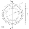 SUZUKI GSF 1250 S A BANDIT 07-16 zestaw napęd-owy-70293