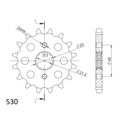 KAWASAKI ZZ-R ZX 600 90-92 zestaw napęd-owy SPX-70492